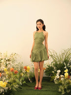 Brie Mini Dress - Green
