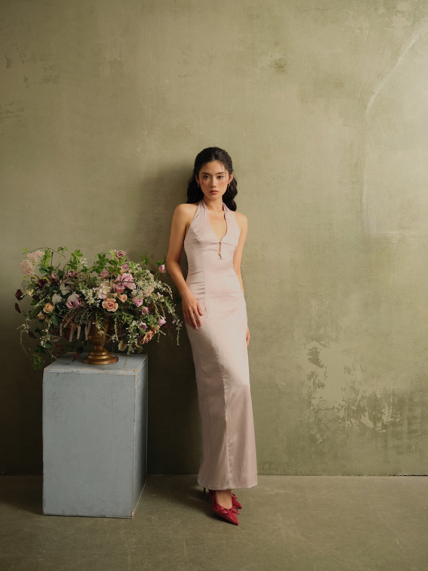 Irene Dress - Silver
